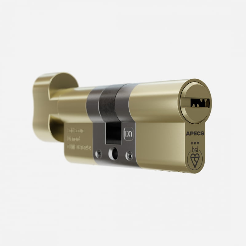 APECS AP 3 Star Euro Cylinder and Turn High Security Anti Snap Lock TS007 APECS AP 3 Star Euro Cylinder and Turn High Security Anti Snap Lock TS007