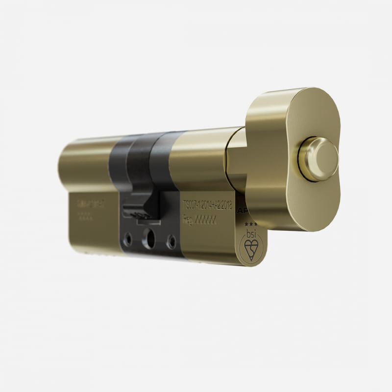 APECS AP 3 Star Euro Cylinder and Turn High Security Anti Snap Lock TS007 APECS AP 3 Star Euro Cylinder and Turn High Security Anti Snap Lock TS007