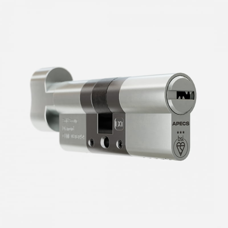 APECS AP 3 Star Euro Cylinder and Turn High Security Anti Snap Lock TS007 APECS AP 3 Star Euro Cylinder and Turn High Security Anti Snap Lock TS007