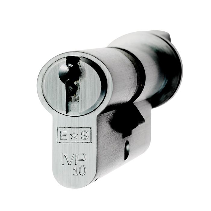 Eurospec MP10 High Security Euro Profile Cylinder and Turn - 3 Keyed Eurospec MP10 High Security Euro Profile Cylinder and Turn - 3 Keyed