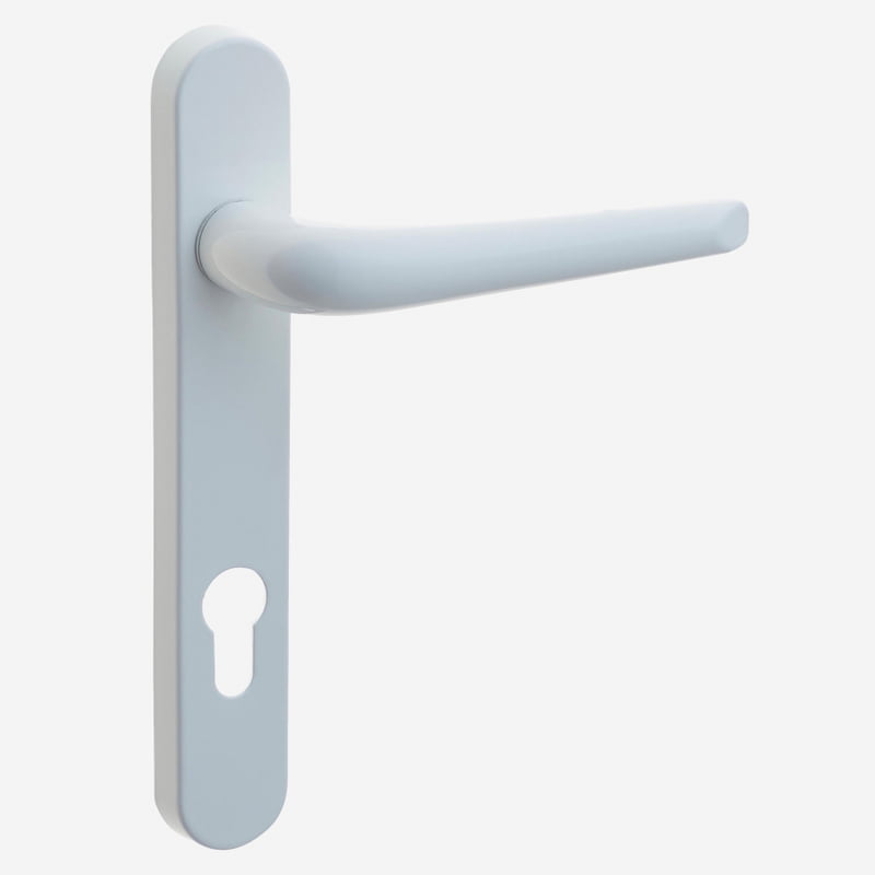 Apecs Sprung UPVC Door Handles 92mmPZ Distance Apecs Sprung UPVC Door Handles 92mmPZ Distance