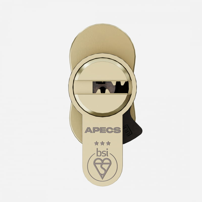 APECS AP 3 Star Euro Cylinder and Turn High Security Anti Snap Lock TS007 APECS AP 3 Star Euro Cylinder and Turn High Security Anti Snap Lock TS007